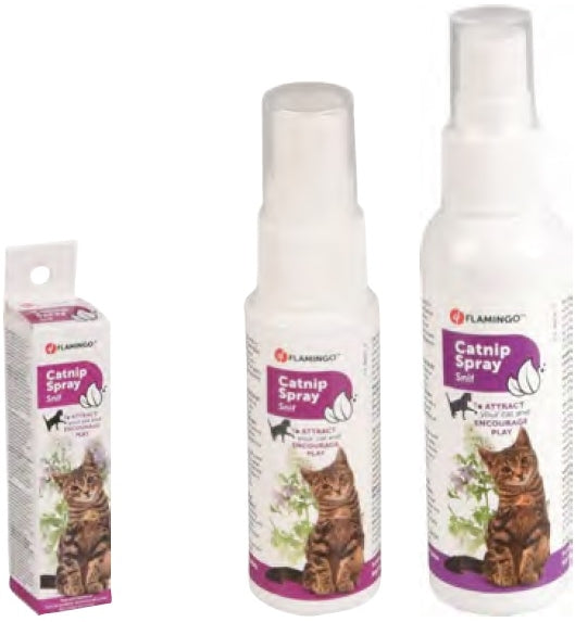 FLAMINGO Spray atractant cu iarba pisicii, 60ml - Maxi-Pet.ro