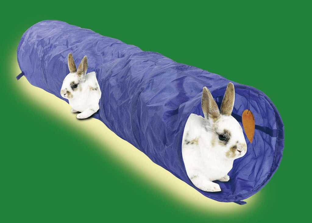 FLAMINGO Tunel pentru iepuri, din nailon lavabil 20x120cm, diverse culori - Maxi-Pet.ro