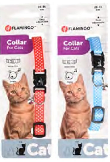 FLAMINGO Zgardă pentru pisici AIWA 20-35cm, 10mm, diverse culori - Maxi-Pet.ro