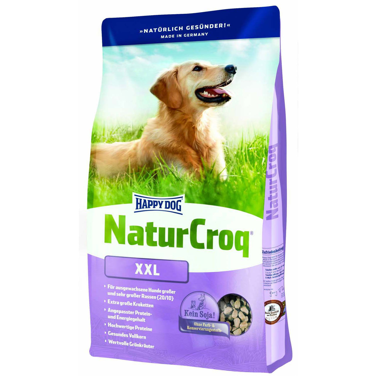 HAPPY DOG Natur Croq XXL pentru caini Talie Mare/Foarte Mare