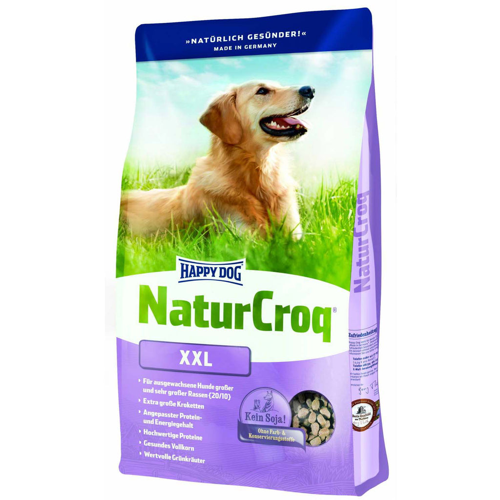 HAPPY DOG Natur Croq XXL pentru câini Talie Mare/Foarte Mare 15kg - Maxi-Pet.ro