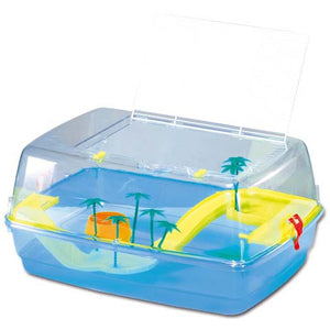 FOP Acvariu din plastic pentru broaste testoase CORFU 53x38x25,5cm, 50 litri
