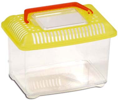 FOP Acvariu din plastic Small cu capac 2,5 litri, 22x14x15cm, diverse culori