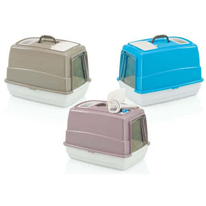 FOP Litiera pentru pisici JOY CAT inchisa, 54x39x39 cm, diverse culori