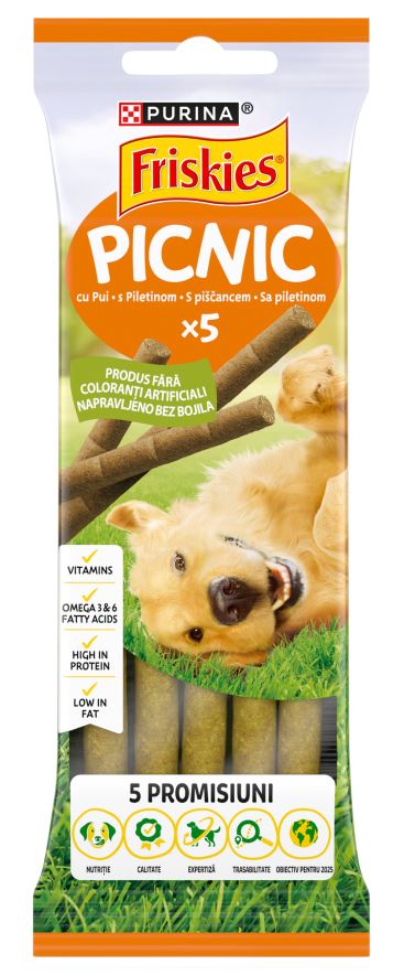 FRISKIES Recompense pentru caini PICNIC cu Pui 42g
