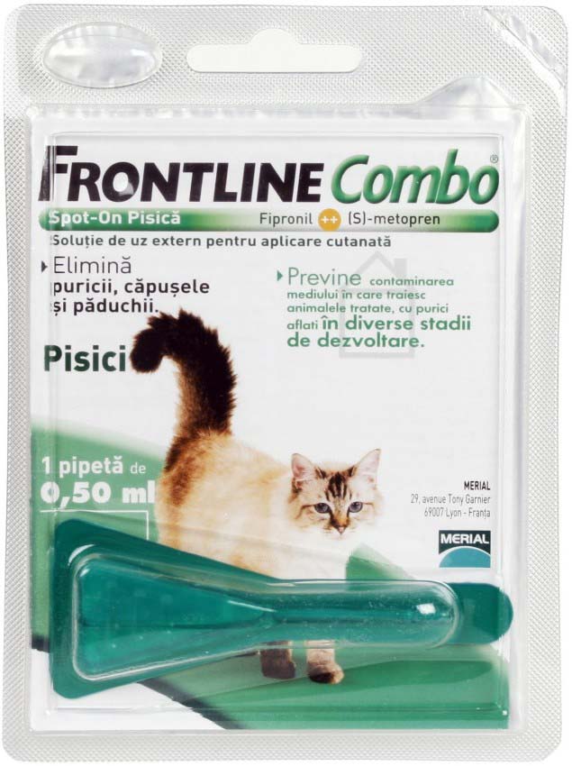 FRONTLINE Combo Fiolă pentru pisici, 1 bucată - Maxi-Pet.ro