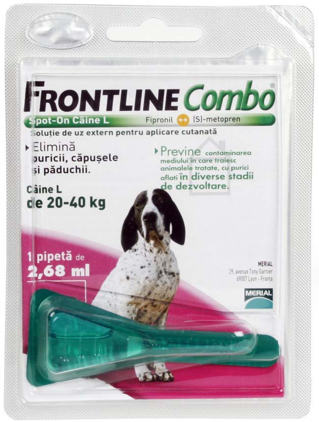 FRONTLINE Combo L Fiola pentru caini intre 20-40 kg, 1 bucata