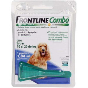 FRONTLINE Combo M Fiola pentru caini intre 10-20 kg, 1 bucata