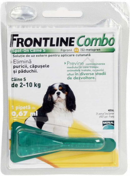 FRONTLINE Combo S Fiola pentru caini, 1 bucata