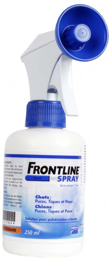 FRONTLINE Spray antiparazitar pentru câini şi pisici 250ml - Maxi-Pet.ro