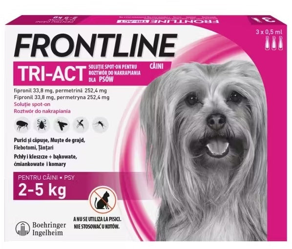 FRONTLINE Tri-Act XS (2-5 kg) 1 fiola