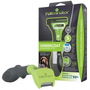 FURminator Perie pentru caini cu par lung, cu greutatea intre 4,5kg - 9kg