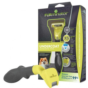 FURminator Perie pentru caini cu par lung, cu greutatea mai mica de 4,5kg