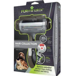 FURminator Perie pentru colectarea parului de pe haine, pentru caini si pisici