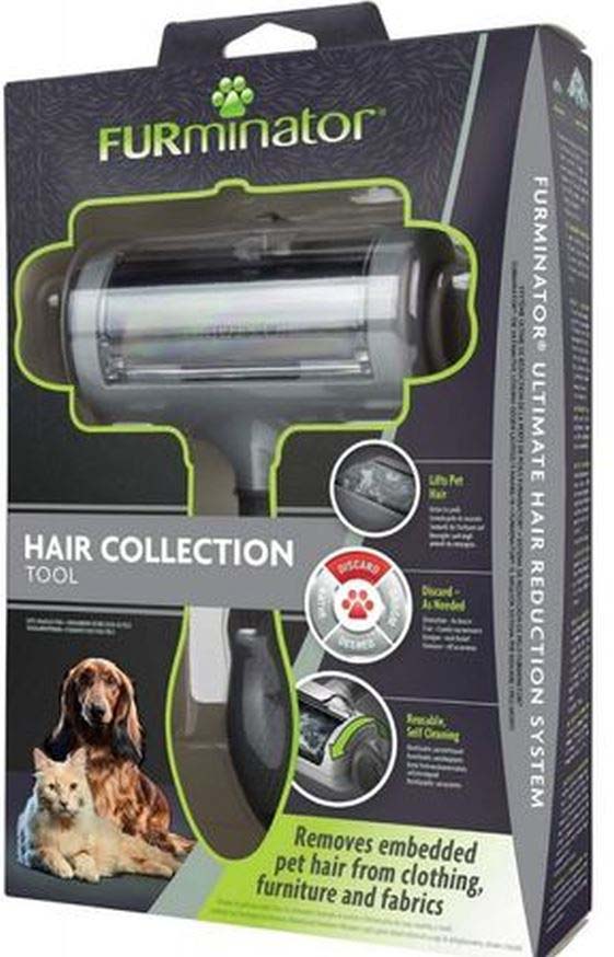 FURminator Perie pentru colectarea părului de pe haine, pentru câini şi pisici - Maxi-Pet.ro