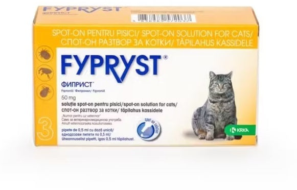 FYPRYST Cat 50mg x 3 pipete - comandat per 1 pipeta