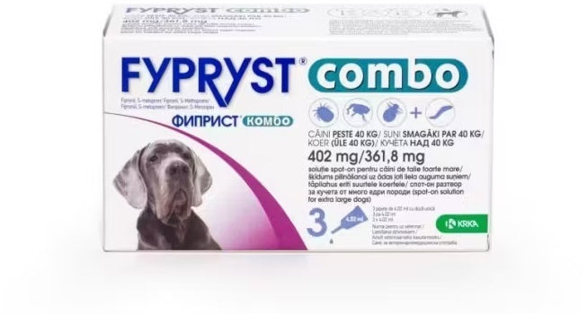 FYPRYST Combo Dog XL (40-60kg)  1 pipeta