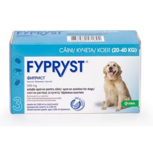 FYPRYST Dog 268mg L (20-40kg) x 3 pipete - comandat per 1 pipeta