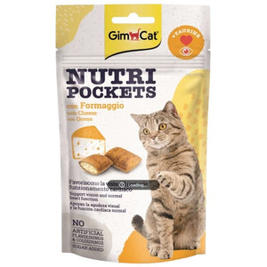 GIMCAT Nutri Recompense pentru pisici, cu Branza si taurina 60 g