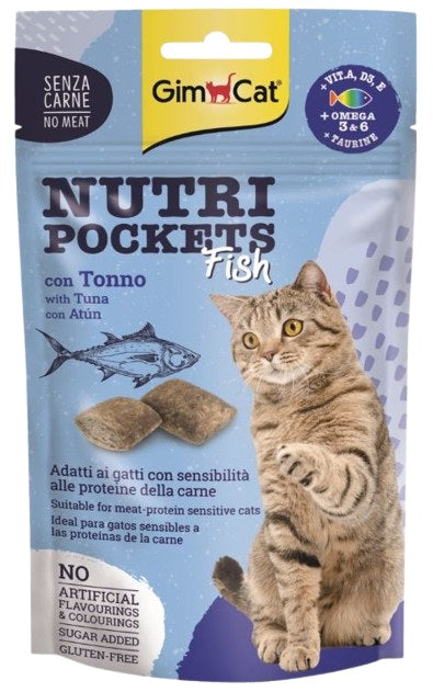 GIMCAT Nutri Recompense pentru pisici, cu Ton 60g