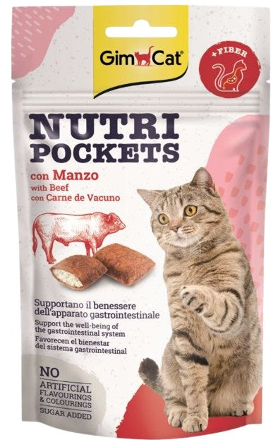 GIMCAT Nutri Recompense pentru pisici, cu Vita si malt  60g