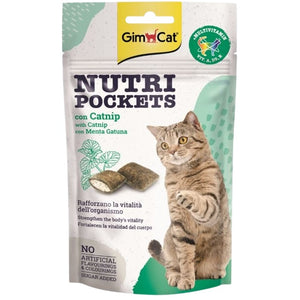 GIMCAT Nutri Recompense pentru pisici cu iarba pisicii si multivitamine 60 g