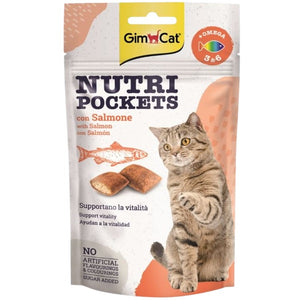 GIMCAT Nutri Recompense pentru pisici cu Somon 60g