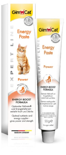 GIMCAT Pasta pentru pisici, cu efect energizant 50g