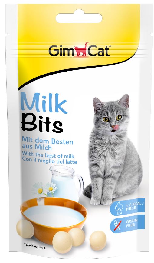 GIMCAT Recompensa pentru pisici, cu lapte 40g