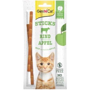 GIMCAT Recompense pentru pisici, Sticks cu Vita si Mar 3x5g