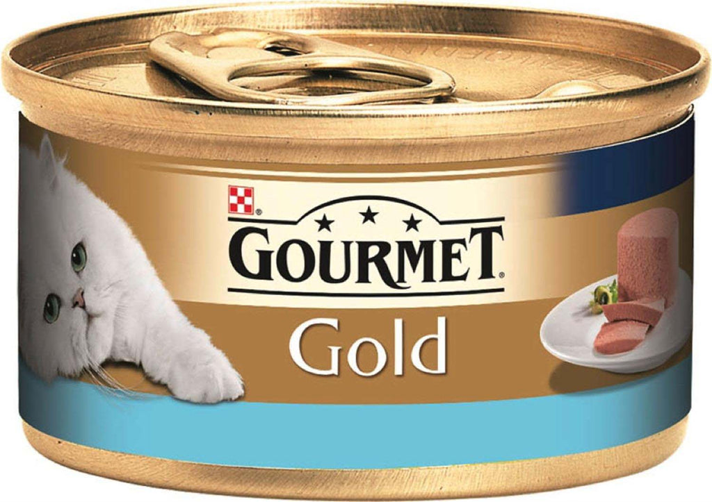 GOURMET Gold Mousse conserva pentru pisici, cu Ton 85g