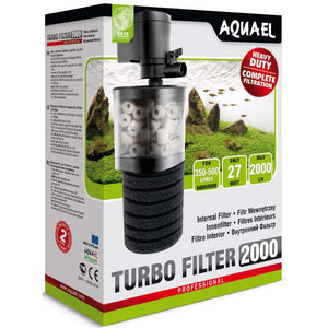AQUAEL Filtru intern pentru acvariu TURBO 2000, acv. 350L, 27W, 2000L/h