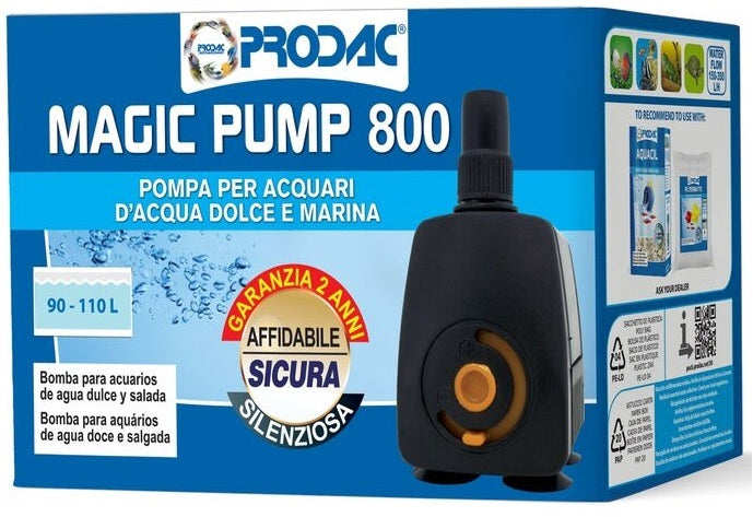 PRODAC Magic 800 Pompă 300/800 lt/h - Maxi-Pet.ro