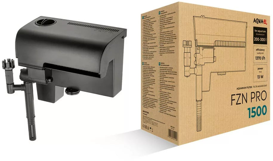 AQUAEL Filtru in cascada pentru acvariu, PRO1500, 1370 l/h, 13 W
