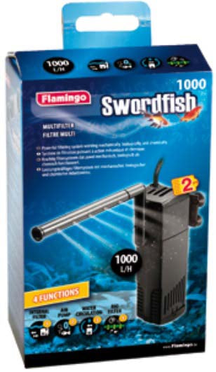 FLAMINGO Filtru intern Swordfish 1000 l/h, 20W, acvariu max.100-300L