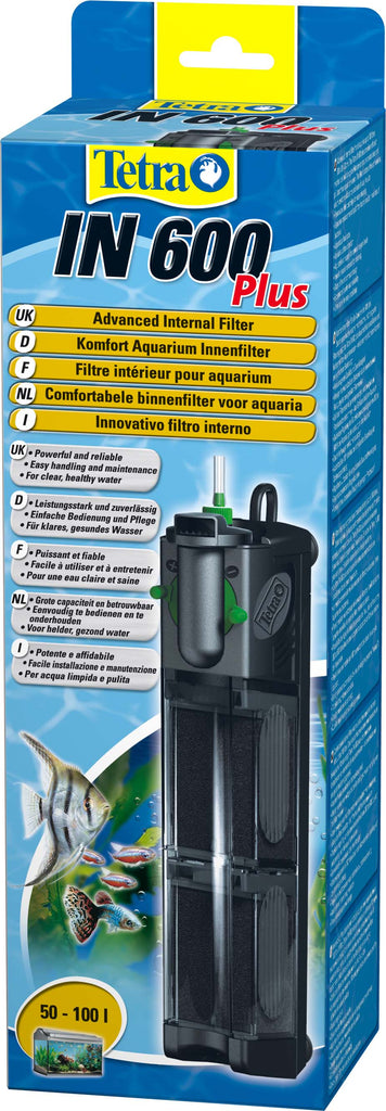 TETRA IN 600 Plus - Filtru intern pentru acvarii de 50-100L, 300-600 l/h