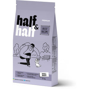 HALF&HALF Hrana uscata pt caini de talie mica, cu Vita 12kg