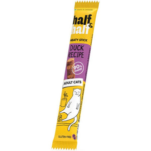 HALF&HALF Recompense pentru pisici, baton cu Rata 5g