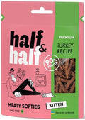 HALF&HALF Recompense pentru pisicuţe, bucăţele Curcan 50g