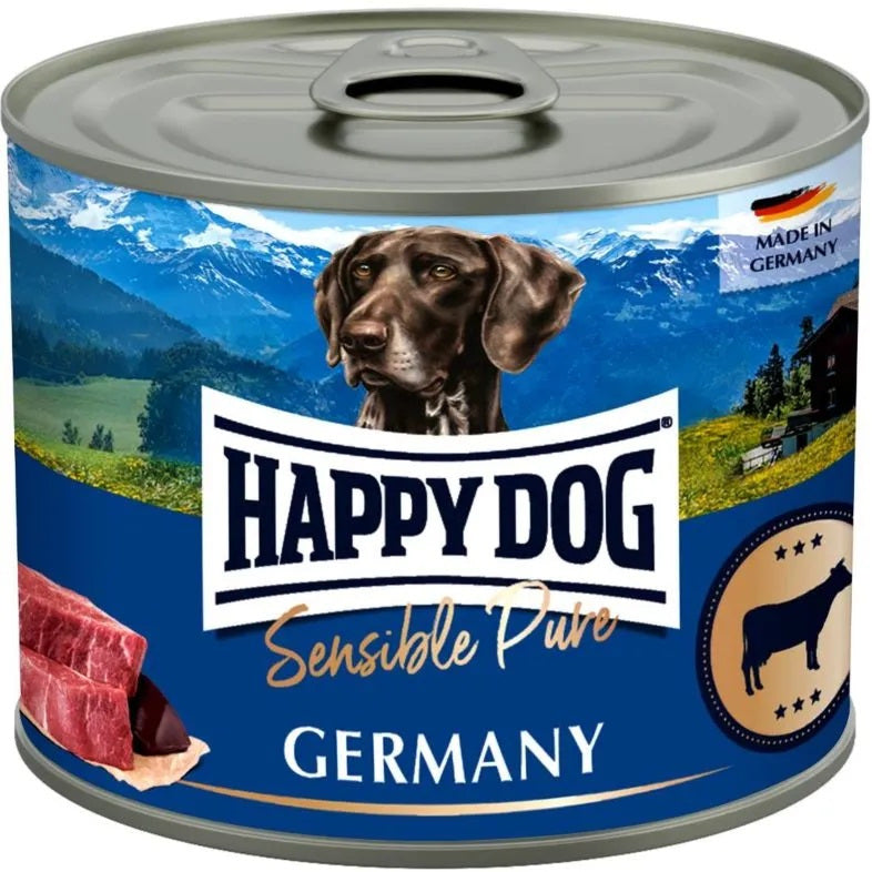 HAPPY DOG Conserva pentru caini Vita 200g