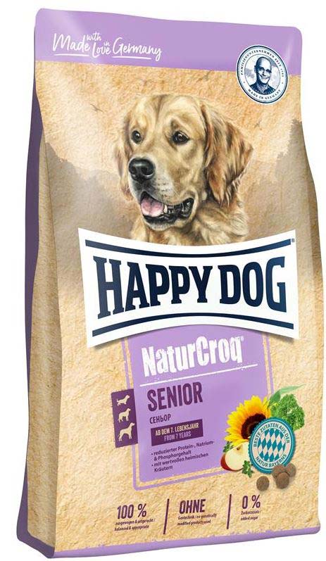 HAPPY DOG Natur Croq SENIOR pentru caini in varsta 15kg