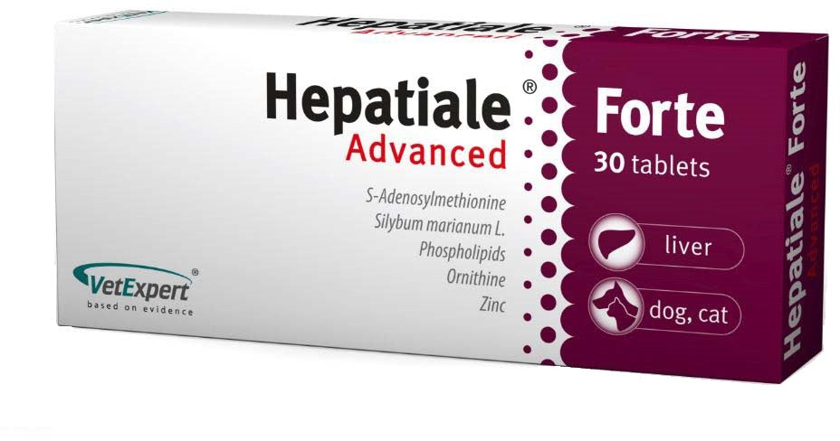 HEPATIALE FORTE Advanced 30cp - Maxi-Pet.ro