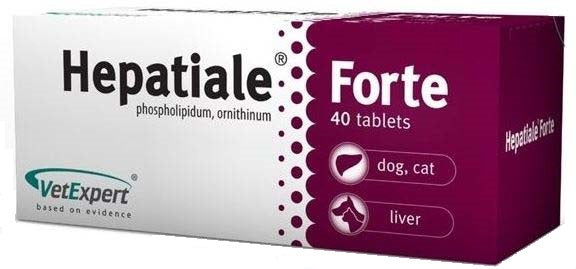 HEPATIALE FORTE Comprimate, caini si pisici, combatere afectiuni hepatice 40cp