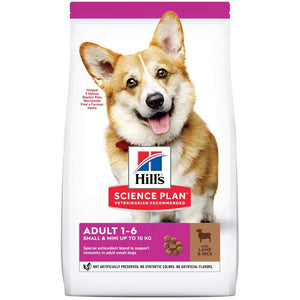 HILL's Canine Adult Small & Miniature, cu Miel si Orez 6kg