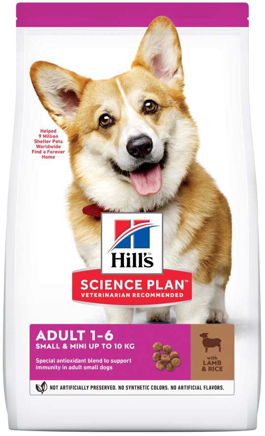 HILL's Canine Adult Small & Miniature, cu Miel si Orez 6kg
