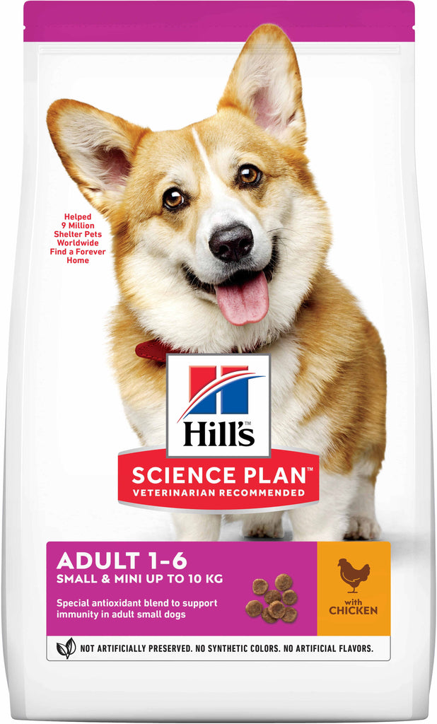 HILL's Canine Adult Small & Miniature, cu Pui 3kg