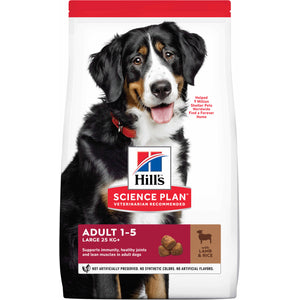 HILL's Canine Adult Talie Mare, cu Miel si Orez 14kg