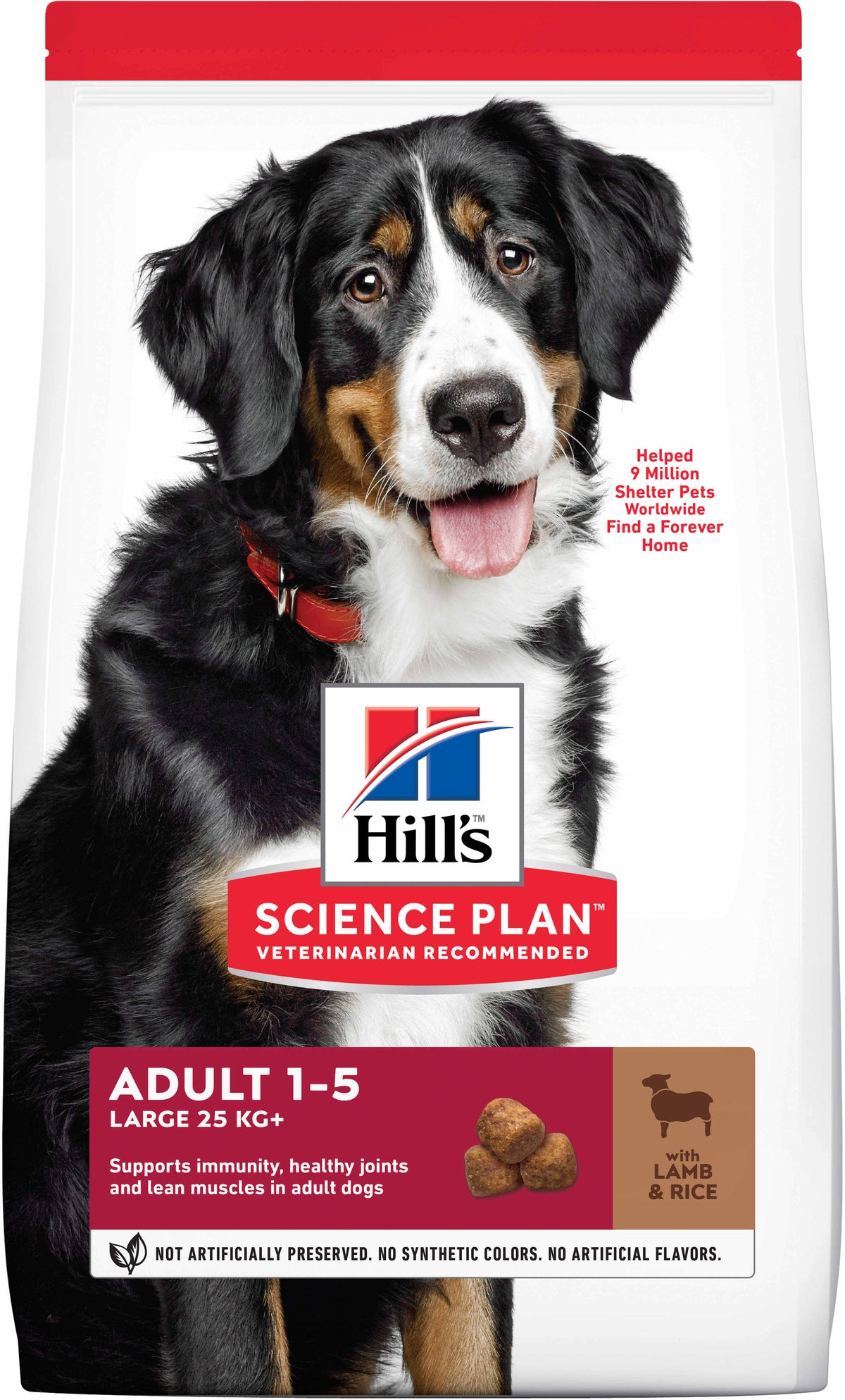 HILL's Canine Adult Talie Mare, cu Miel si Orez 14kg
