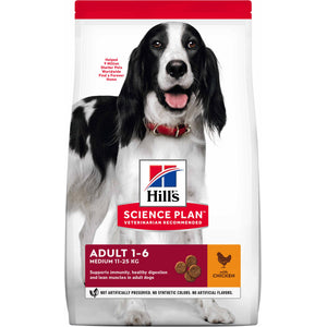 HILL's Canine Adult Talie Medie, cu Pui