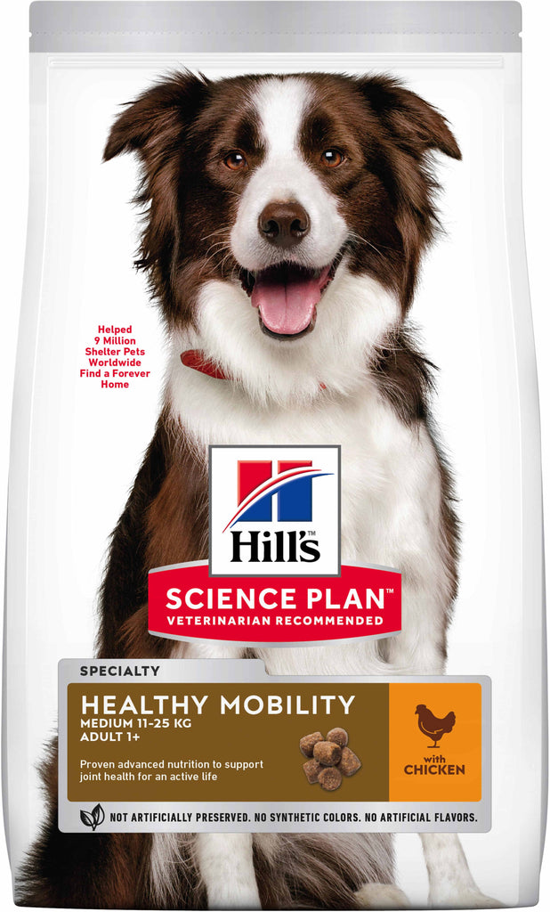 HILL's Canine Adult Talie Medie HEALTHY MOBILITY, cu Pui 14kg